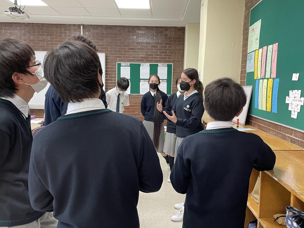 中学部3年生の様子