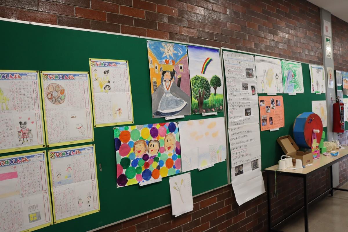 第2学年　夏休みの力作