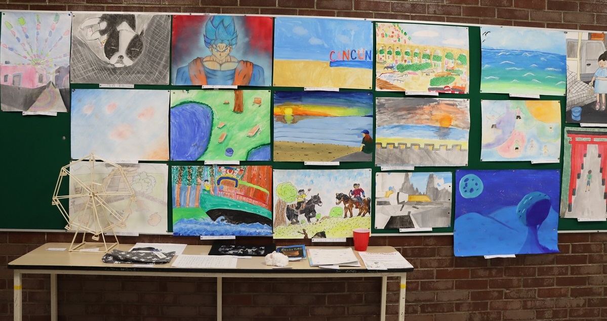 第6学年　夏休みの力作