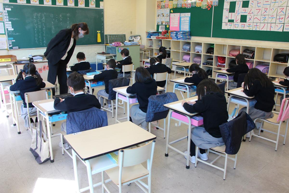 小学部1年生の様子