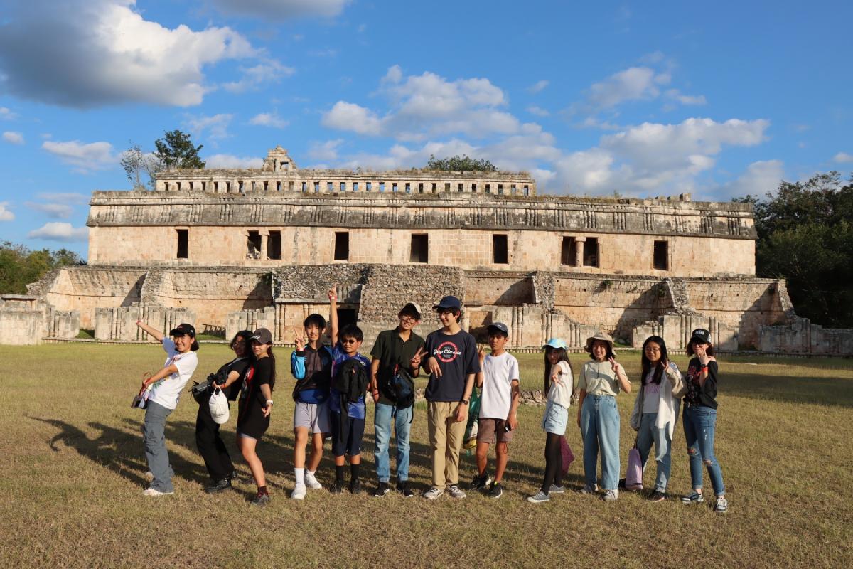 1月13日　ウシュマル遺跡